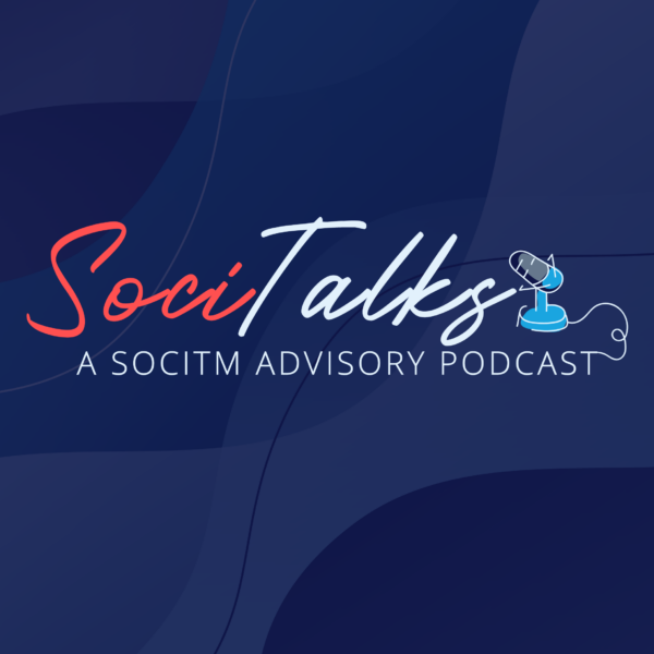 Cover art showing Socitm Advisory SociTalks podcast logo