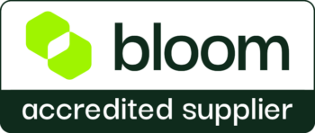 bloom accredited supplier badge