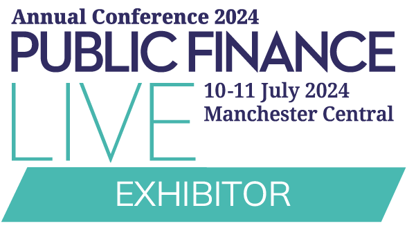 CIPFA Public Finance Live 2024 exhibitor badge